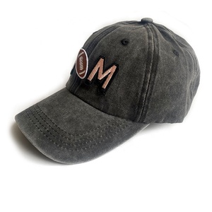 Casquette de baseball brodée <span class=keywords><strong>Rugby</strong></span> Football Mom Casquette de sport Duckback pour hommes et femmes Vente en gros - Product Image 6