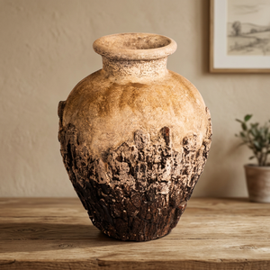 Pot en terre cuite/argile moyen, couleur Guci Anthea HB-RSKYU, dimensions 40x40x60 CM - Product Image 2