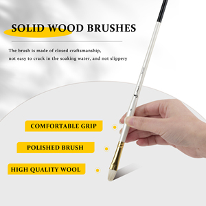 Set di <span class=keywords><strong>Pennelli</strong></span> Professionali <span class=keywords><strong>per</strong></span> Pittura 2026, Materiali Artistici, <span class=keywords><strong>Pennelli</strong></span> in Lana <span class=keywords><strong>per</strong></span> Pittura Acrilica - Product Image 4