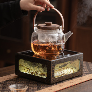 Electric Ceramic <b>Stove</b> 1100W Single Burner Remote Control Tea Maker Household High Temperature Resistant Dehua - Product Image 2
