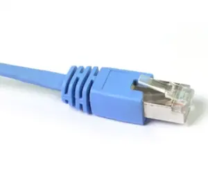 Cabos de remendo Cat6a cobre puro rj45 blindados 26AWG cat5e/cat6 sftp 10m 3m cabos de ligação