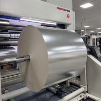Film métallisé pour contact alimentaire, papier laminé, matière première en rouleau jumbo pour conteneurs en aluminium