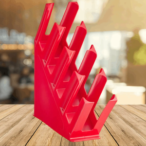 Scatola Portabicchieri in Plastica a Quattro Strati Personalizzabile ed Ecologica, Facile da Montare, per Bicchieri Usa e Getta, Tovaglioli di Carta, Caffetterie, Tè - Product Image 4