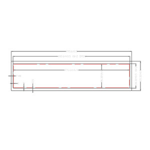 จอแสดงผลความสว่างสูงขนาด 19.1 นิ้ว ความละเอียด 1920x388 LVDS 700nits IPS TFT LCD สำหรับหน้าจอแบบแถบติดชั้นวาง ฯลฯ - Product Image 3