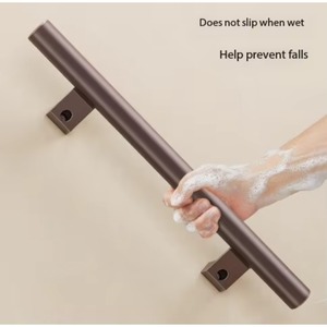 Bathroom <b>Bath</b> Tub Stainless Steel Handicap Toilet Handle Elderly Folding Handrail Nylon ABS Plastic Disable Grab Bars - Product Image 5
