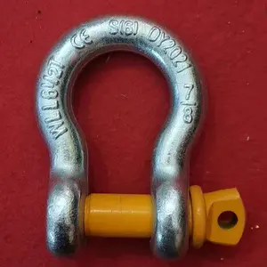 Factory design metallurgical industry 20 ton 25ton 38ton 55ton shackle alloy steel recovery split shackle