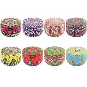 Wholesale Durable Vintage Floral Scented Candles with Customizable Labels for Weddings & Thanksgiving Home Decor - Product Image 2