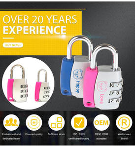 CH-017A नीले ज़ुल्फ़ बैग 3 अंक कार्टून प्यारा सूटकेस कोडित ताला - Product Image 3