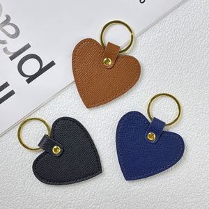 Heart Leather Keychain Cute Leather Keychain with <b>Key</b> <b>Ring</b> Valentine's Day Keychain for Wedding Party Favors - Product Image 3