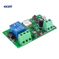 Module de commutation intelligent pour moteur Ewelink 1 canal Wifi RF DC AC 7-32v 1 canal, télécommande 433mhz, fonctionne avec Alex, relais 10A autobloquant