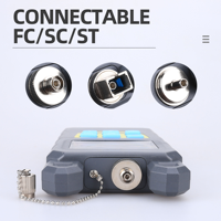 Mini-mètre de puissance optique portable FTTH OPM 800-1700nm SC/FC/ST UPC/APC 850/980/1310/1490/1550/1625nm
