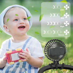 Alta Qualidade 12000mAH recarregável polvo fãs mini cooling <span class=keywords><strong>desk</strong></span> ventilador portátil baby mini ventilador - Product Image 3