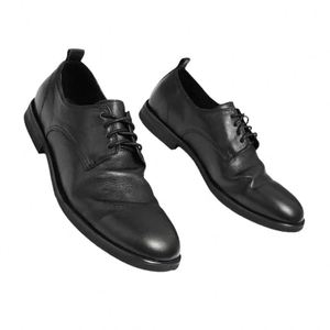 Chaussures de soirée confortables et élégantes noires en cuir de haute qualité, imperméables et antidérapantes, idéales pour le business et les loisirs. - Product Image 4