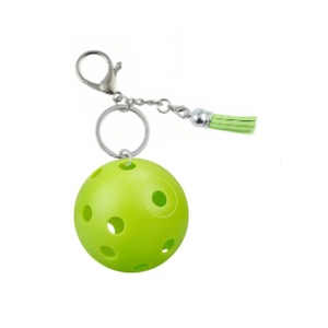 Großhandel bunte Loch kugeln <span class=keywords><strong>Bulk</strong></span> Round Mini Pickle ball Schlüssel bund für Sport begeisterte Geschenke und Sporte reignis Preise - Product Image 3