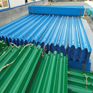 Barrière de sécurité <span class=keywords><strong>anti</strong></span>-collision AASHTO M180, garde-corps autoroutier en acier galvanisé à double/triple vague avec protection de niveau - Product Image 4