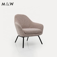 Ensemble sectionnel M & W très vendu chaise canapé de bureau élégante et confortable en tissu modulaire
