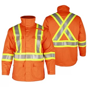 مصنع مخصص مكافحة ساكنة NFPA UL معتمد <span class=keywords><strong>FR</strong></span> طاقم هينلي قميص <span class=keywords><strong>FR</strong></span> هوديي سترة المعطف ملابس السلامة للرجال - Product Image 2