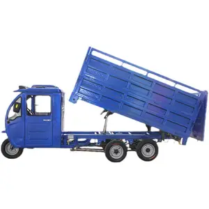 Hot Selling Heavy Big Truck Cargo Tricycle Cargo Electric Tricycle Electric Cargo Tricycle With Cab