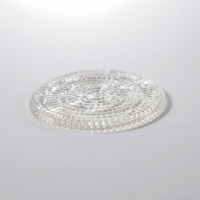 Lentille Fresnel en verre borosilicate pressé BO-GLASS DIA50-350mm avec revêtement antireflet OEM pour éclairage de scène circulaire composé