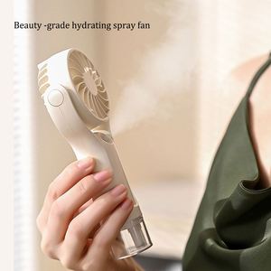 2024 New Mist Fan 3-Speed Rechargeable Usb Portable Outdoor Car Household Hotel Humidifying Handheld Battery Water Spray - Product Image 2