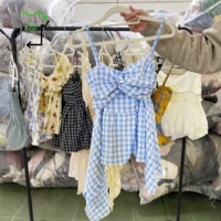 Pakaian Bekas Wanita Rok Bermotif Dress Rok Ikat Model Campuran Grosir Pakaian Wanita Bekas
