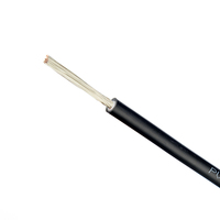 Câble PV UL4703 AWG 8 pour panneaux solaires DC 1500V Gaine XLPE Sans halogène Panneau solaire avec fil pour système d'énergie solaire