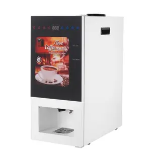 Commerciële Instant Drank Muntautomaat Elektrische Koffieautomaat