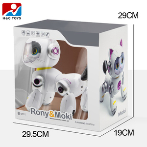 ของเล่นแมวบังคับวิทยุอัจฉริยะ รูปแบบการ์ตูน พร้อมฟังก์ชั่นหลากหลาย <span class=keywords><strong>โปรแกรม</strong></span> <span class=keywords><strong>AI</strong></span> เต้นได้ มีไฟและเสียงเพลง - Product Image 5