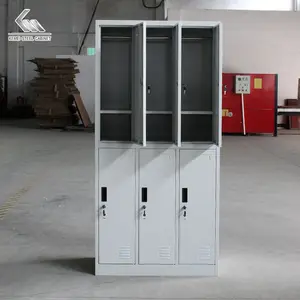 The Best Selling Wholesale Customized Cheap Durable Metal 6 Doors Sports Locker Changing Room Staff Work Clothes Locker