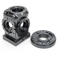 Casing Robot Presisi 5 Axis CNC Milling Aluminium Harmonic Reducer, Shell End Effector, Suku Cadang Robot