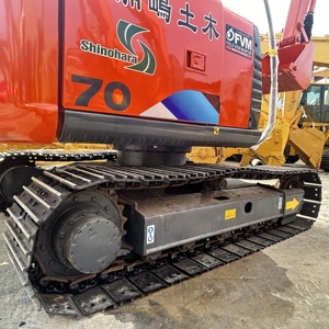 Excavadora japonesa de 7 toneladas, excavadora Hitachi zx70 de segunda mano con hoja, excavadora Hitachi zx70 usada en 90%, nueva - Product Image 3