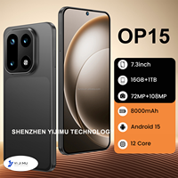 OnePlus 15 16G+1TB Android 15 7.3 Inci Layar Penuh Ponsel Versi Global Layar Besar Memori Flash Semua Aksesori Termasuk