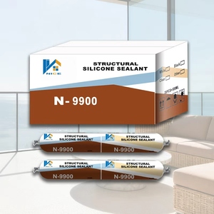 Sigillante Siliconico Strutturale di Alta Qualità Resistente alle Intemperie 9900 per Facciate Continue e Lavori Ingegneristici, Riempitivo Flessibile per Giunti Edili - Product Image 5