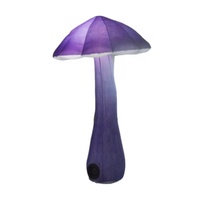 Champignon gonflable professionnel pour fêtes, décorations en forme de champignon avec lumières led