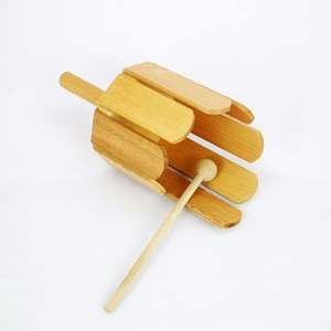 Orff Educación Temprana <span class=keywords><strong>Agogo</strong></span> Block Multi-Tone 8-Rhythm Tube Madera de Haya Ocho Tonos Fagot Tipo de Bolsa <span class=keywords><strong>Instrumento</strong></span> de Percusión - Product Image 5