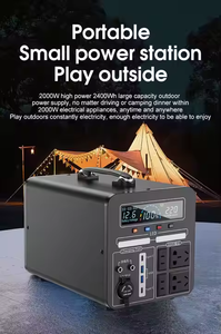 เครื่องกำเนิดพลังงาน<span class=keywords><strong>แสงอาทิตย์</strong></span>ขนาดใหญ่ 600W แบตเตอรี่ลิเธียมพรีเมียม 2000W/5500W/3000W สถานีพกพา ใช้ได้กับรถยนต์ AC DC คลื่นไซน์บริสุทธิ์ - Product Image 3