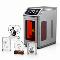 Machine de gravure laser interne pour bijoux en cristal, accessoires personnalisés et production de cadeaux sur mesure