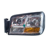 DZ96189722010 Conjunto de Faro Delantero Izquierdo Original SHACMAN con LED DRL para Camiones Pesados X3000 X6000 H3000, Repuestos de Faros