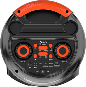 3CH 30 Wát đỉnh kép loa siêu trầm cho bluetooth loa với RGB <span class=keywords><strong>LED</strong></span> chiếu sáng Đảng Chain & beat-driven ánh sáng hiển thị loudest âm thanh - Product Image 1