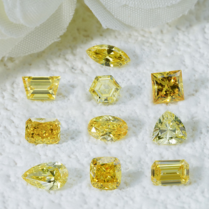 <strong>GIA</strong> <strong>Certified</strong> 1ct Fancy Intense Yellow VS2 Heart Cut Lab Grown <strong>Diamond</strong> for Jewelry Making - Product Image 4