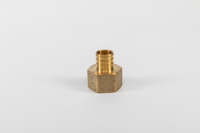 Adaptateur rapide mâle PEX en laiton sans plomb pour plomberie, 10 pièces/sac, traitement de surface lisse, garantie 25 ans pour l'eau potable