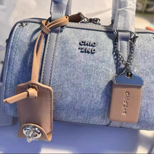 Nanfeng 2025 nữ bạch kim màu xanh biển gối túi đơn xử lý đa năng thời trang Crossbody Vai Túi Xách Polyester - Product Image 1