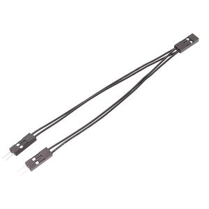 Cable Adaptador de 2.54mm, 1 Hembra a 2 Machos, 10cm, 2 Pines para Placa Base de PC, Encendido/Apagado, Reinicio, Disco Duro, Cable de Terminal Dupont - Product Image 5
