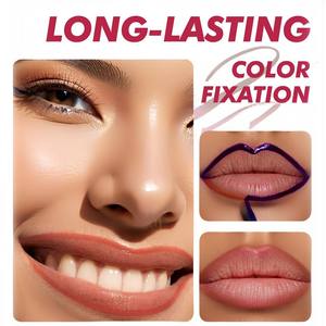 ลิปกลอ<span class=keywords><strong>ส</strong></span>แบบลอกออกได้ติดทนนานกันน้ำลิปสติกแบบแมทท์ลิปกลอสแบบไม่ติดถ้วย - Product Image 3