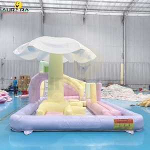 <span class=keywords><strong>Castillo</strong></span> Inflable Comercial con Tobogán y Obstáculos, Color Blanco, para Fiestas Infantiles y Eventos de Alquiler - Product Image 3