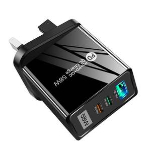 <span class=keywords><strong>3</strong></span> porta USB ricarica rapida a muro caricabatterie 1 u2c PD QC 58W accessori per telefono cellulare per il Regno Unito EU US auricolare elettrico per il telefono cellulare - Product Image 6