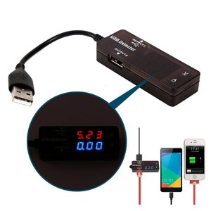 Testeur multifonctionnel numérique USB, multimètre, ampèremètre, voltmètre, capacité, wattmètre, compteur de tension - Product Image 5