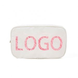 Bolsa de Maquillaje Yuhomg de Gran Capacidad, Bolsa de Almacenamiento para Cuidado de la Piel, con Logotipo Bordado, Portátil, para Viajes, Cosméticos, para Mujer - Product Image 1
