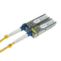 Module SFP TINCAM 1.25G SFP SMF MMF en cuivre RJ45, transceiver optique Gigabit, transmission 20km 180km 1310nm/1550nm pour FTTH