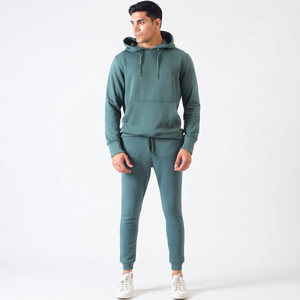 Conjunto de Sudadera con Capucha y Pantalones Deportivos para Hombre, Estampado Serigrafiado, Lavado Ácido, con Cremallera, Algodón, Venta al Por Mayor - Product Image 1